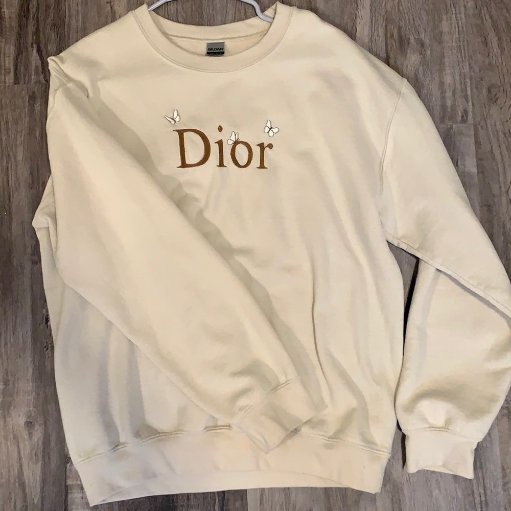 Dior embroidery crewneck